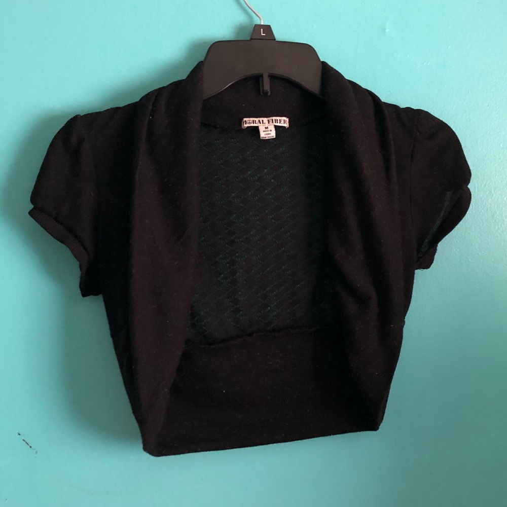 Cropped cardigan